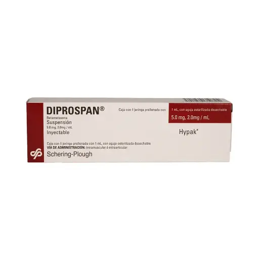 [BETAMETASONA] DIPROSPAN-HIPAK JERINGA DESECHABLE 1ML