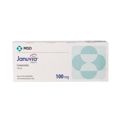 [SITAGLIPTINA] JANUVIA 100MG COMPRIMIDOS CON 28