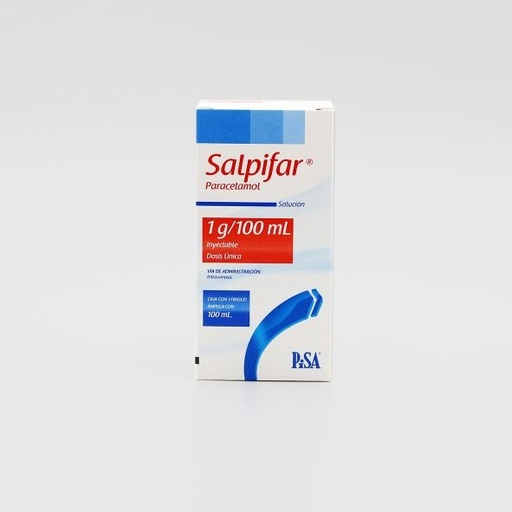 [PARACETAMOL] SALPIFAR IV 1G/100ML SOL INY C/1