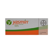 [ETINILESTRADIOL,DROSPIRENONA] YASMIN 3/0.03MG COMPRIMIDOS C/21