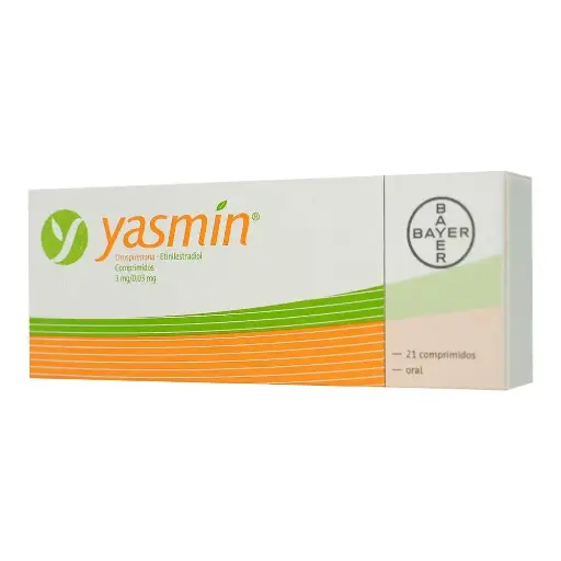 [ETINILESTRADIOL,DROSPIRENONA] YASMIN 3/0.03MG COMPRIMIDOS CON 21