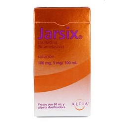 [LORATADINA,BETAMETASONA] JARSIX 100/5MG/100ML SOLUCION 60ML
