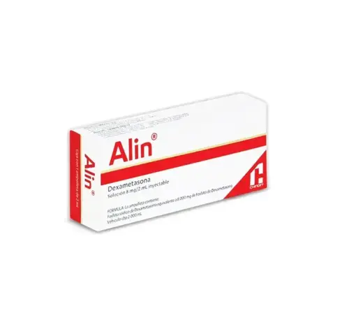 [DEXAMETASONA] ALIN 8MG/2ML INYECTABLE AMPULA CON 1