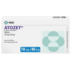 [ATORVASTATINA,EZETIMIBA] ATOZET 10/40MG TABLETAS C/30