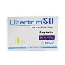 [SIMETICONA,TRIMEBUTINA] LIBERTRIM SII 200/75MG COMPRIMIDOS C/24