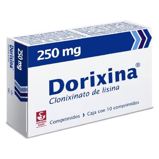 [CLONIXINATO DE LISINA] DORIXINA FORTE 250MG TABLETAS CON 10