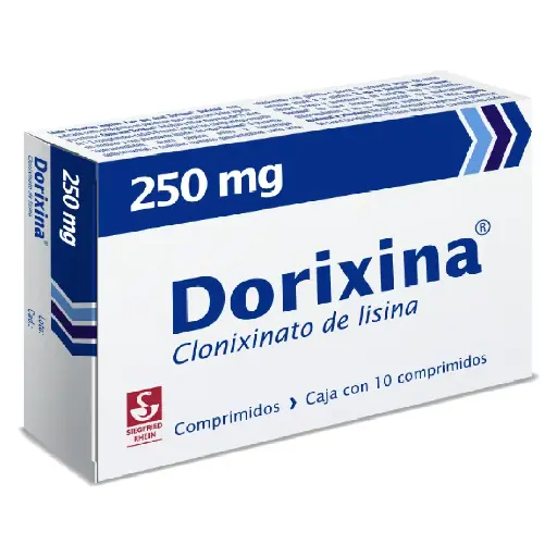 [CLONIXINATO DE LISINA] DORIXINA FORTE 250MG TABLETAS CON 10