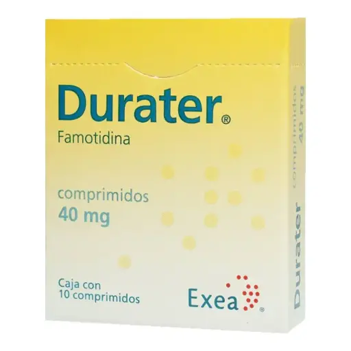[FAMOTIDINA] DURATER 40MG COMPRIMIDOS CON 10