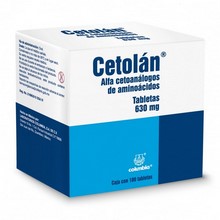 [LISINA,METIONINA,ISOLEUCINA] CETOLAN 630MG TABLETAS C/100