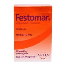 [DOXILAMINA,PIRIDOXINA] FESTOMAR 10/10MG CAPSULAS C/30