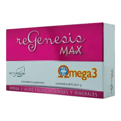 [OMEGA 3] REGENESIS MAX CAPSULAS CON 30