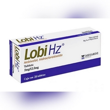 [HIDROCLOROTIAZIDA,NEBIVOLOL] LOBI HZ 5/12.5MG TABLETAS C/28