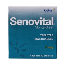 [MONTELUKAST] SENOVITAL 5MG TABLETAS MASTICABLES C/30