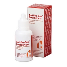 [PARACETAMOL,CLORFENAMINA,AMANTADINA] ANTIFLU-DES PEDIATRICO SOLUCION 30ML