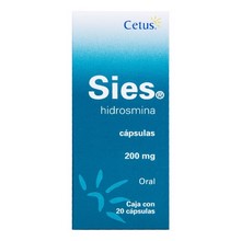 [HIDROSMINA] SIES 200MG CAPSULAS C/20