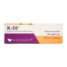 [BISULFITO SODICO DE MENADIONA] K-50 AMPULA 50MG C/1