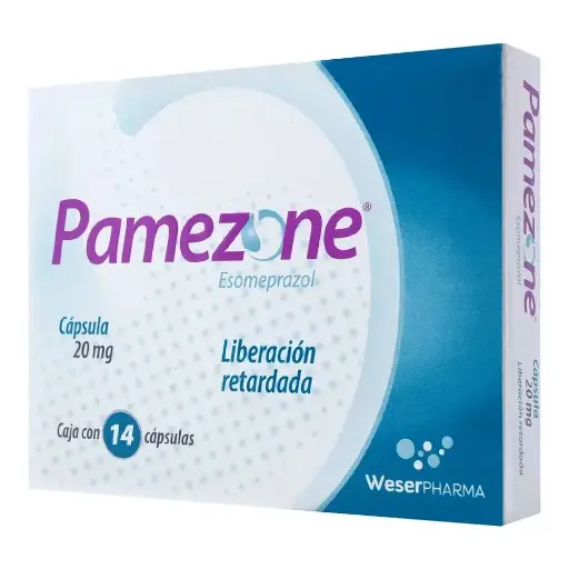 [ESOMEPRAZOL] PAMEZONE LR 20MG CAPSULAS CON 14