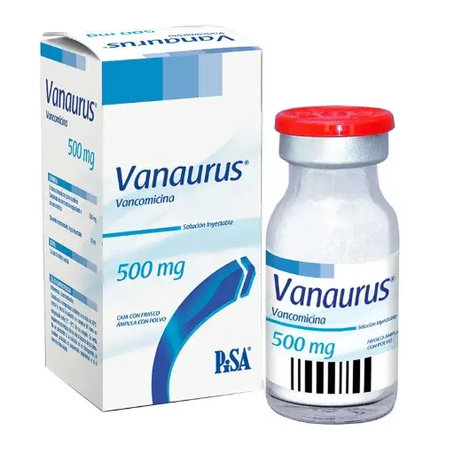 [VANCOMICINA] VANAURUS 500MG/10ML FRASCO AMPULA CON 1
