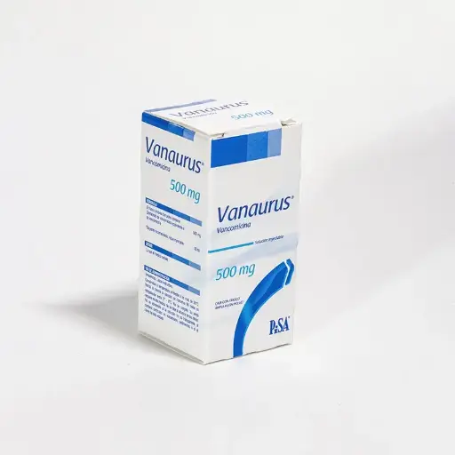 [VANCOMICINA] VANAURUS 500MG/10ML FRASCO AMPULA CON 1