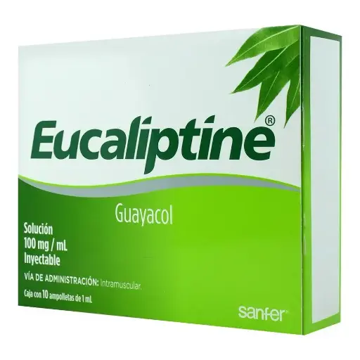 [GUAYACOL] EUCALIPTINE AMPULA CON 10