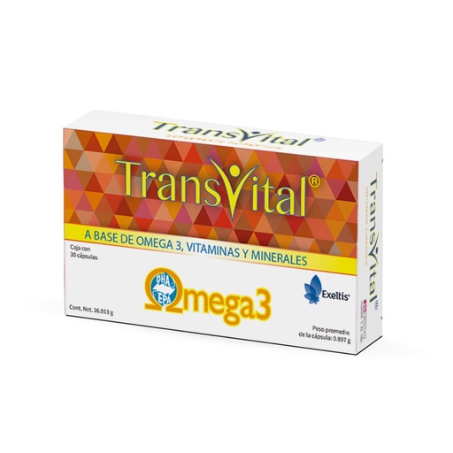 [MULTIVITAMINICO] TRANSVITAL CAPSULAS CON 30