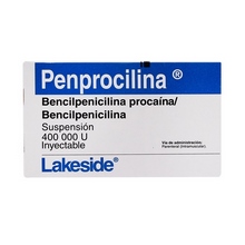 [BENCILPENICILINA PROCAINICA,BENCILPENICILINA CRISTALINA] PENPROCILINA 400.000U INYECTABLE C/1