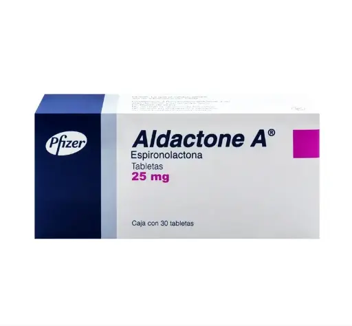 [ESPIRONOLACTONA] ALDACTONE-A 25MG TABLETAS CON 30