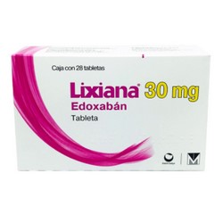 [EDOXABAN] LIXIANA 30MG TABLETAS C/28