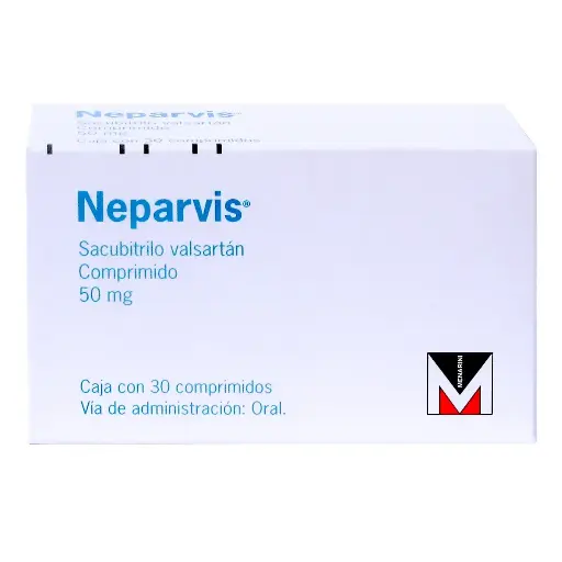 [SACUBITRILO VALSARTAN] NEPARVIS 50MG CON 30