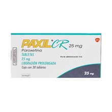 [PAROXETINA] PAXIL CR 25MG TABLETAS C/30