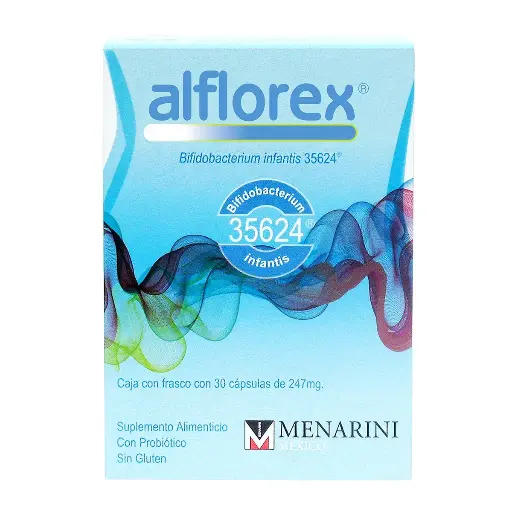 [PROBIOTICOS] ALFLOREX SUPLEMENTO ALIMENTICIO 247MG CAPSULAS CON 30
