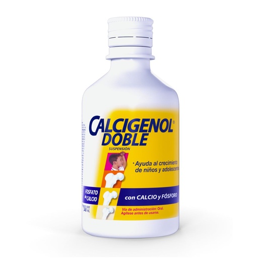 [CALCIO,FOSFORO] CALCIGENOL DOBLE SUSPENSION 340ML