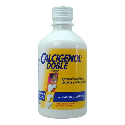 [CALCIO,FOSFORO] CALCIGENOL DOBLE SUSPENSION 340ML