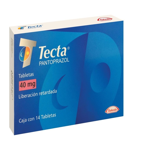 [PANTOPRAZOL] TECTA 40MG TABLETAS CON 14
