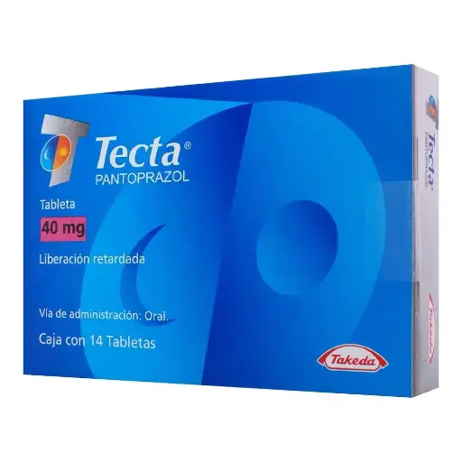 [PANTOPRAZOL] TECTA 40MG TABLETAS CON 14