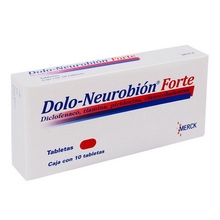[COMPLEJO B,DICLOFENACO] DOLO-NEUROBION FORTE TABLETAS C/10