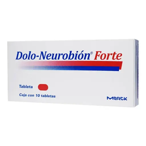 [COMPLEJO B,DICLOFENACO] DOLO-NEUROBION FORTE TABLETAS CON 10
