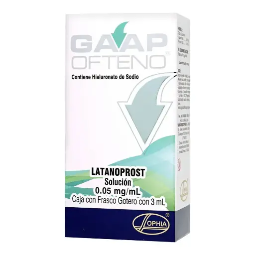 [LATANOPROST] GAAP OFTENO 0.05MG/ML GOTAS 3ML