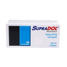 [KETOROLACO] SUPRADOL SUBLIN 30MG TABLETAS C/4