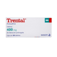 [PENTOXIFILINA] TRENTAL 400MG TABLETAS LP C/30