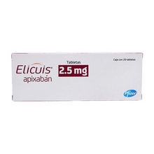 [APIXABAN] ELICUIS 2.5MG TABLETAS C/20
