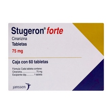 [CINARIZINA] STUGERON FORTE 75MG TABLETAS C/60