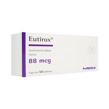 [LEVOTIROXINA SODICA] EUTIROX 88MCG TABLETAS C/50