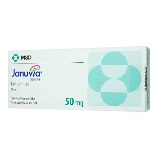 [SITAGLIPTINA] JANUVIA 50MG COMPRIMIDOS CON 28