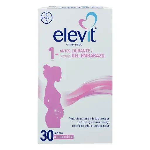 [MULTIVITAMINICO] ELEVIT TABLETAS CON 30