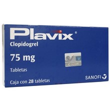 [CLOPIDOGREL] PLAVIX 75MG TABLETAS C/28