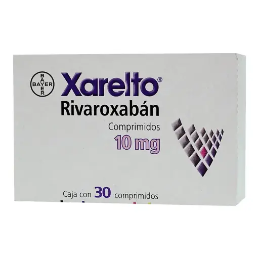 [RIVAROXABAN] XARELTO 10MG COMPRIMIDOS CON 30