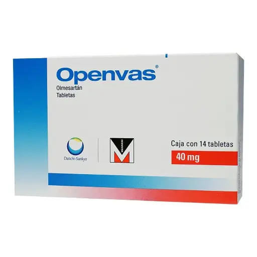 [OLMESARTAN] OPENVAS 40MG TABLETAS CON 14