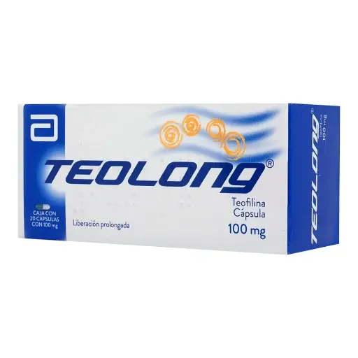 [TEOFILINA] TEOLONG 100MG CAPSULAS CON 20