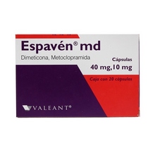 [DIMETICONA,METOCLOPRAMIDA] ESPAVEN MD 10/40MG CAPSULAS C/20
